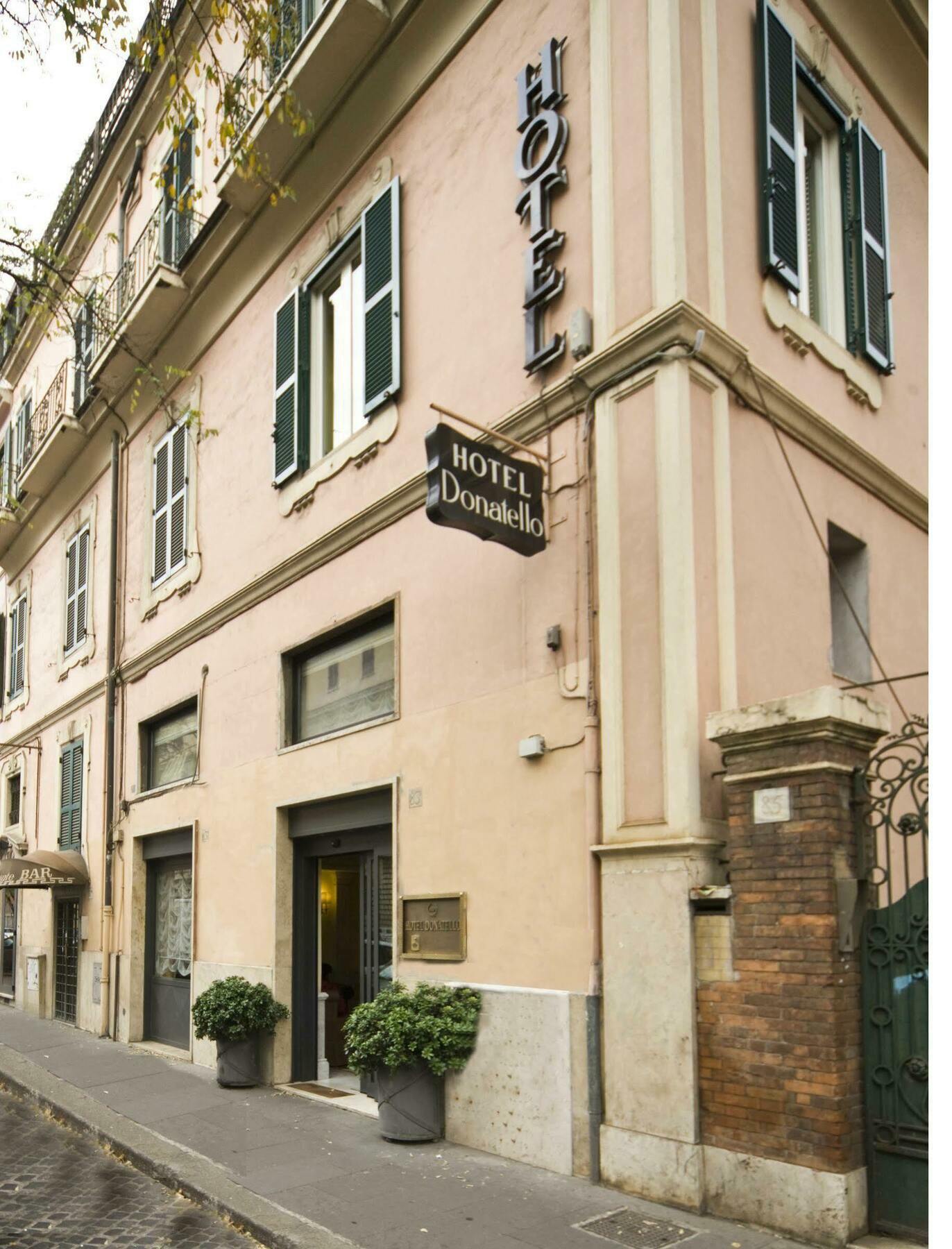 Hotel Donatello Rome Exterior photo